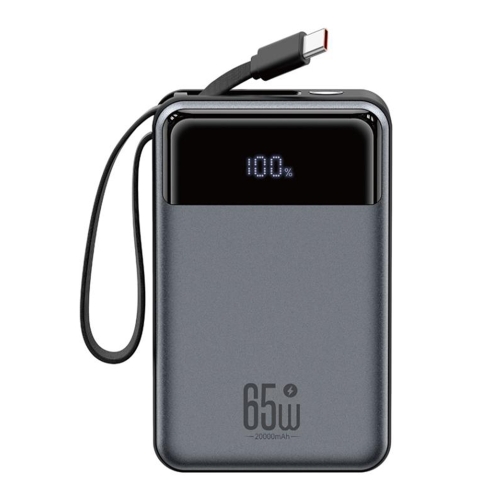 Купити Універсальна Мобільна Батарея Power Bank XO PR267 65W with 65W Type-C two-way charging cable 20000 mAh, 4