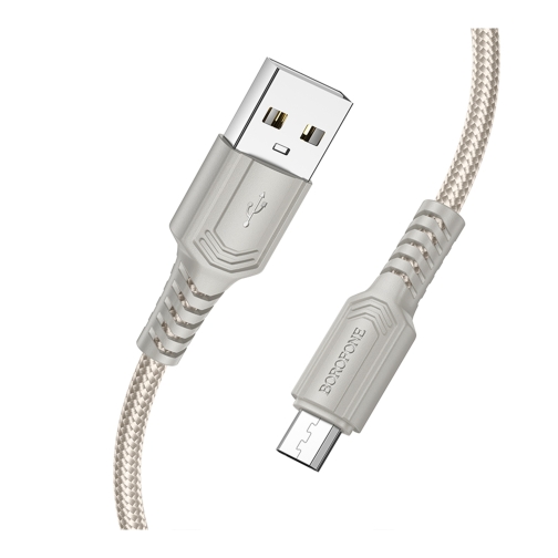 Купити Кабель USB Borofone BX116 Micro 2.4A, 8