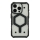 Купити Чохол TPU+PC ArmorHex Magnetic Case для iPhone 15 Pro Transparent Black