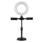 Купить Лампа Кольцевая 16 см с Двумя Держателями мятая упаковка