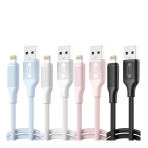 Купити Кабель USB XO-NB265 Lightning 2.4A (30pcs/bottle)