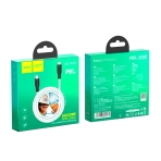 Купити Кабель USB Hoco X21 Plus Silicone PD 20W Type-C to Lightning, 4