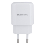 Купити Мережевий Зарядний Пристрій Borofone BN3 Premium PD 20W Type-C to Lightning QC3.0
