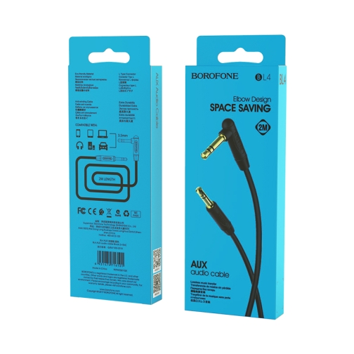 Купити Кабель Aux Borofone BL4 2m, 3