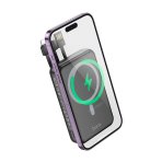 Купить Power Bank Hoco DB59 Guardian 22.5W+PD20W magnetic 15W with display and cable 10000mAh, 4