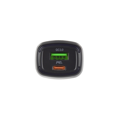 Купити Автомобільний Зарядний Пристрій Borofone BZ14A PD20W+QC3.0 Type-C to Type-C 3A, 6