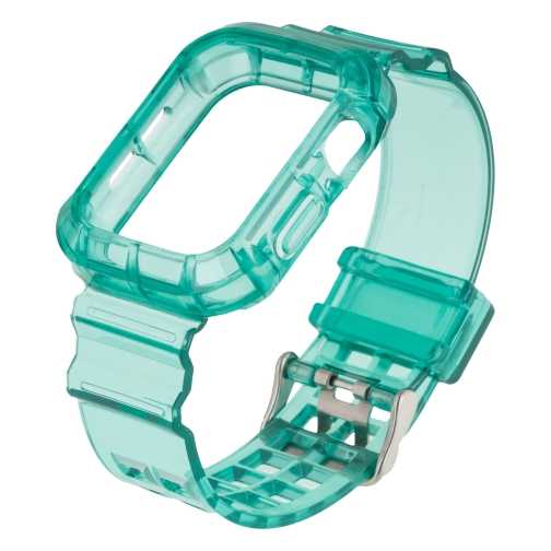 Купити Ремінець для Apple Watch Band Color Transparent + Protect Case 44mm, 9