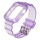Купити Ремінець для Apple Watch Band Color Transparent + Protect Case 44mm Lilac
