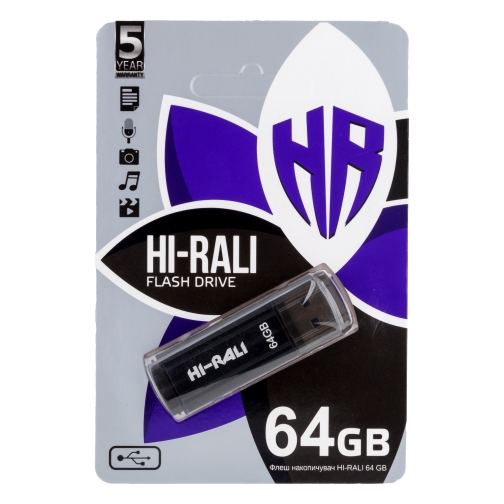 Купити USB флеш-накопичувач Hi-Rali Stark 64gb