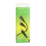 Купити Кабель Аудiо Borofone BL11 3.5mm to double RCA 1,5M