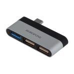 Купить Переходник Borofone DH1 Type-C to USB 3.0 / 2USB