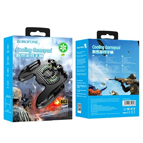 Купити Геймпад Borofone BG3 Warrior Cooling Gamepad, 5