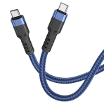 Купити Кабель USB Hoco U110 60W Type-C to Type-C 1.2m, 2