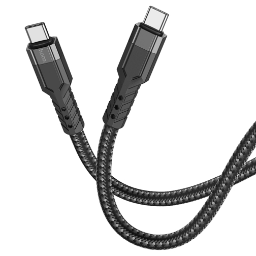 Купити Кабель USB Hoco U110 60W Type-C to Type-C 1.2m, 3
