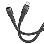 Купити Кабель USB Hoco U110 PD Type-C to Lightning 1.2m, 3