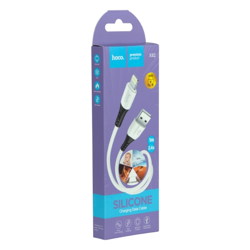 Купити Кабель USB Hoco X82 Lightning, 2