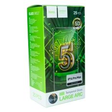 Купити Захисне скло Hoco G12 5D for Apple iPhone 14 Pro Max 25 шт