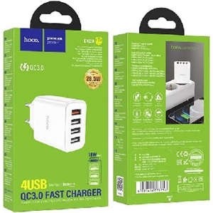 Купити Мережевий Зарядний Пристрій Hoco C102A Fuerza QC3.0 28.5W, 3