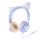 Купить Наушники Hoco W36 Cat Ear Голубой