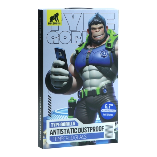 Купити Захисне скло Type Gorilla 0.33 мм 2.5D HD Anti-Static PTJ1 для iPhone 13 Pro Max