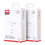 Купити Мережевий Зарядний Пристрій XO L102 EU Dual type-C port 35W Type-C to Lightning, 2