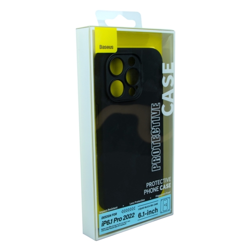 Купить Чехол Baseus Liquid Silica Gel Case+Glass 0.22mm  для iPhone 14 Pro Max ARYT001501, 6
