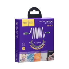 Купить USB Hoco X21 Plus Silicone Lightning 2m
