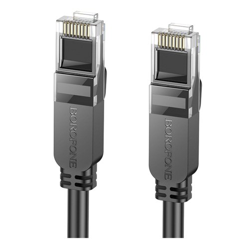 Купити Кабель мережевий Ethernet Borofone BUS01 RJ-45 CAT6 Gigabit 5m