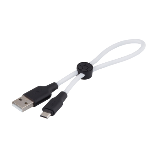 Купити Кабель USB Hoco X21 Plus Silicone Micro 0.25m, 4