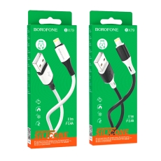 Купить USB Borofone BX79 Silicone Lightning 2.4A