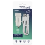 Купить Авто Зарядное Устройство Ridea RCC-21212 Grand Type-C 2USB 2.4 A, 2