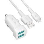 Купить Авто Зарядное Устройство Ridea RCC-21212 Grand Type-C 2USB 2.4 A, 6