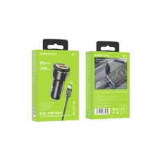 Купить Авто Зарядное Устройство Borofone BZ17 QC3.0 18W Type C