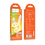 Купити Кабель USB Hoco X85 60W Type-C to Type-C, 2