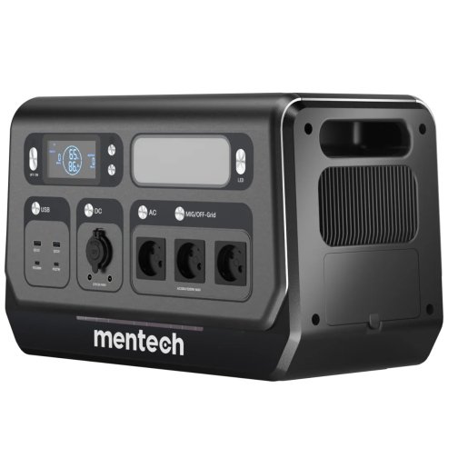 Купить Power Station Mentech BP2200 Balcony, 2200W, 2048Wh, LiFePo4, 4