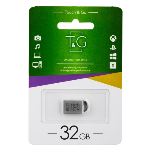 Купити USB флеш-накопичувач T&G 32gb Metal 107