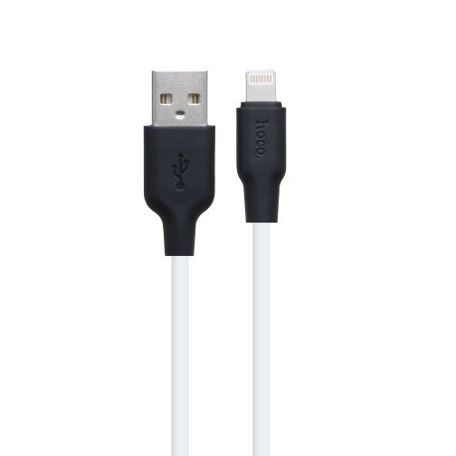 Купити Кабель USB Hoco X21 Plus Silicone Lightning 0.25m, 2