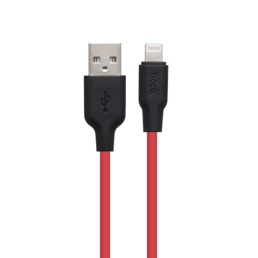 Купити Кабель USB Hoco X21 Plus Silicone Lightning 0.25m, 3