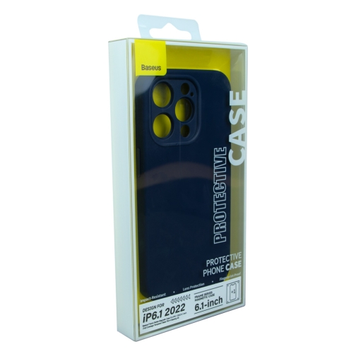 Купити Чохол Baseus Liquid Silica Gel Case+Glass 0.22mm  для iPhone 14 Pro Max ARYT001903, 8