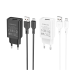 Купить Сетевое Зарядное Устройство Borofone BA68A Micro 1USB 2.1A