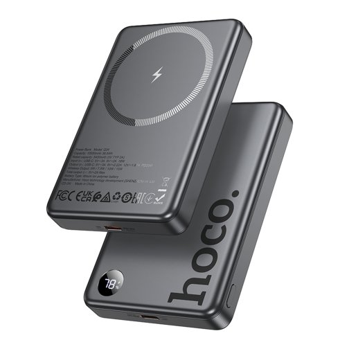 Купити Універсальна Мобільна Батарея Power Bank Hoco Q34 Clever PD20W magnetic with digital display 10000mAh, 4
