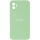 Купити Чохол Silicone Case Square Full Camera для iPhone 11 01.Mint