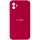 Купити Чохол Silicone Case Square Full Camera для iPhone 11 37.Rose Red