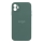 Купити Чохол Silicone Case Square Full Camera для iPhone 11 55.Pine Green