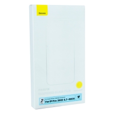 Купити Захисне скло Baseus Crystal 0.3 mm для iPhone 13 Pro Max/14 Plus (2 шт) SGBL100202