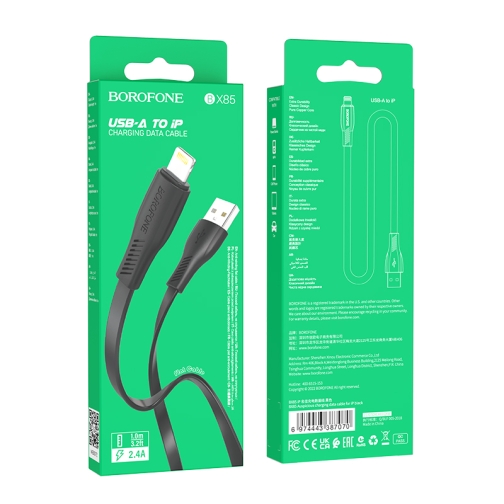 Купить USB Borofone BX85 Lightning 2.4A, 2