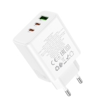 Купити Мережевий Зарядний Пристрій Hoco C126A Pure PD+QC 40W(2C1A), 7