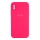 Купить Чехол Silicone Case Square Full Camera для iPhone X/Xs 38.Shiny Pink