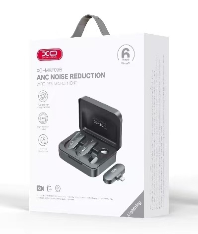 Купити Мікрофон Петличний Бездротовий  XO MKF09B Twin Lightning, 2