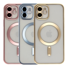 Купити Чохол TPU Metallic Chrome Full Camera with Magsafe для iPhone 12 Купити Чохол TPU Metallic Chrome Full Camera with Magsafe для iPhone 12